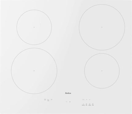 Amica Induction Cooktop Autonomous 59.2x52.2εκ. White