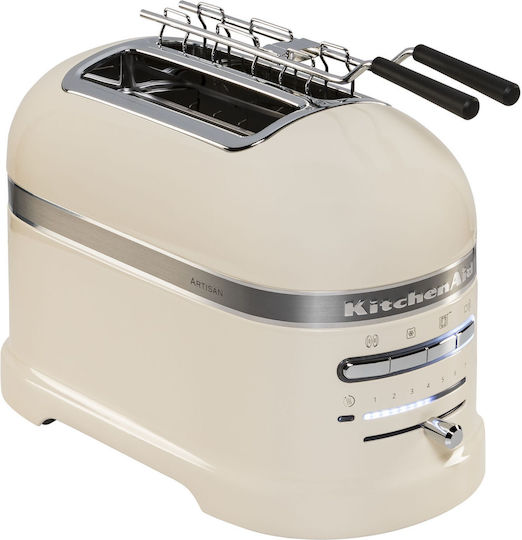 xlarge_20230927170330_kitchenaid_5kmt2204eac_fryganiera_2_theseon_1250w_mpez.jpeg Kitchenaid Φρυγανιέρα 2 Θέσεων 1250W Μπεζ - Image 1