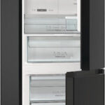 Gorenje Fridge-Freezer 300lt NoFrost H185xW60xD59.25cm Black NRK6192ABK4