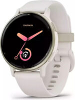 Garmin Vivoactive 5 Aluminium 42mm Waterproof Smartwatch with Heart Rate Monitor (Ivory)