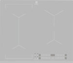 Electrolux Induction Cooktop Autonomous 59x52εκ. Silver