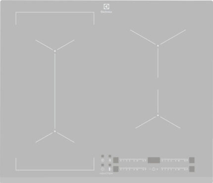 Electrolux Induction Cooktop Autonomous 59x52εκ. Silver