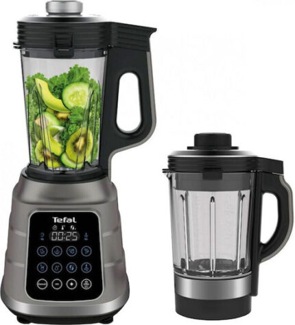 Tefal Ultrablend Boost Επαγγελματικό Μπλέντερ 1.3kW Μαύρο με Χωρητικότητα Κανάτας 1.4lt 16x42x42cm