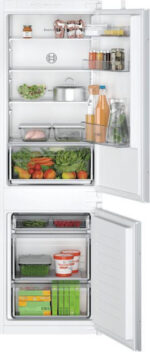 Bosch Built-in Fridge-Freezer 267lt H177.2xW54.1xD54.8cm White KIV86NSE0