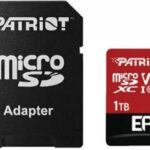 Patriot EP Series microSDXC 512GB U3 V30 A1 UHS-I 90MB/s με αντάπτορα