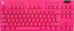 Logitech Pro X TKL Wireless Gaming Mechanical Keyboard Tenkeyless with RGB lighting (English US) Pink