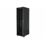 Lanberg Επιδαπέδια Καμπίνα Rack 42U 60x100x204.7cm Μαύρο FF01-6042-12B