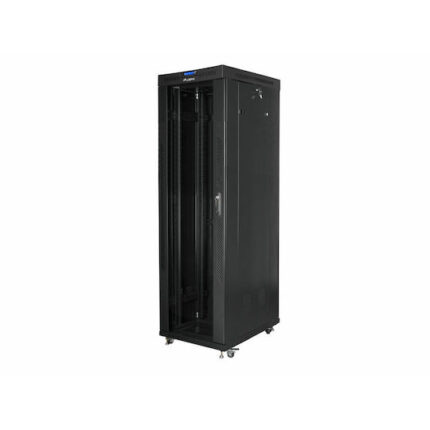 Lanberg Επιδαπέδια Καμπίνα Rack 42U 60x100x204.7cm Μαύρο FF01-6042-12B