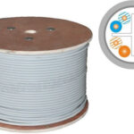 Q-Lantec U/UTP Cat.6 (Gigabit) Network Cable Ethernet 305m Gray