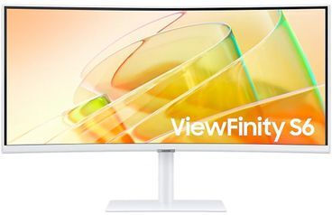 xlarge_20240130105515_samsung_s65tc_monitor_34_qhd_3440x1440.jpeg Samsung S65TC Ultrawide VA HDR Curved Monitor 34" QHD 3440x1440 White - Image 1