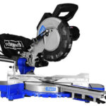 Scheppach HM216 Miter Saw Electric with Power 2000W, Cutting Disc Diameter 216mm & Cutting Speed 4700rpm