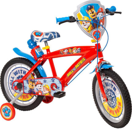 Toimsa Paw Patrol 16" Kids Bicycle City Red