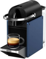 De'Longhi Pixie Pod Coffee Machine Nespresso Pressure 19bar Blue