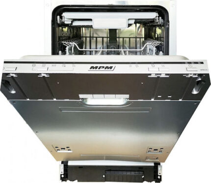 MPM Fully Integrated Dishwasher for 10 Place Settings W45xH82cm