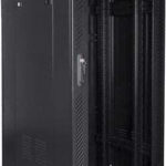 Lanberg Επιδαπέδια Καμπίνα Rack 27U Γκρι FF01-8027-12BL