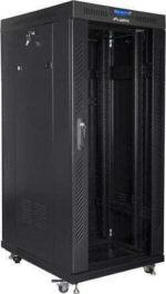 Lanberg Επιδαπέδια Καμπίνα Rack 27U Γκρι FF01-8027-12BL