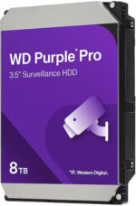 Western Digital Purple Pro Smart Video 8TB HDD Hard Drive 3.5" SATA III 7200rpm with 256MB Cache for Server / Recorder WD8002PURP