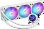 Asus Rog Strix LC III 360 v2 Water Cooling AIO CPU With 3 Fans 120mm And ARGB Lighting White