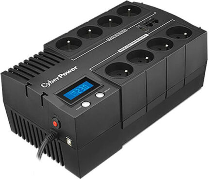 CyberPower BR700ELCD-FR uninterruptible power supply (UPS) Line-Interactive 0.7 kVA 420 W 8 AC outlet(s)