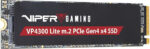 Patriot VP4300 Lite SSD 4TB M.2 Type with PCI Express 4.0 Connection PS5 Compatible VP4300L4TBM28H