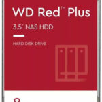 Western Digital Red Plus 8TB HDD Hard Drive 3.5" SATA III 5400rpm with 256MB Cache for NAS WD80EFPX