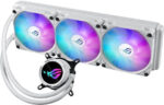 Asus ROG Strix LC III 360 v1 Water Cooling AIO CPU With 3 120mm Fans And ARGB Lighting White