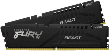 Kingston Fury Beast Black EXPO DDR5 32GB RAM with 2x16GB Modules and Speed 6000 for Desktop