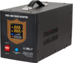 KEMOT PROsinus-1000 UPS – a pure sine wave inverter with a 12V charging function  230V  1000VA/700W – black