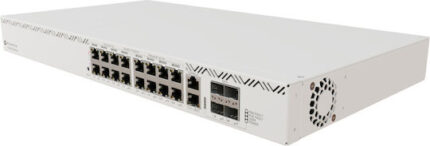 MikroTik Managed L2 PoE++ Switch with 17 Ethernet Ports and 4 SFP Ports