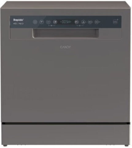 Candy Freestanding Dishwasher with Wi-Fi for 8 Place Settings W55xH59.5cm Gray