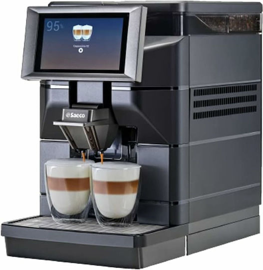 xlarge_20241002125747_saeco_9j0450_kafetiera_filtrou.jpeg Saeco Magic M1 Automatic Espresso Machine 1900W Pressure 15bar with Grinder Black - Image 1