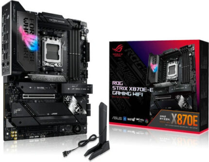 Asus ROG STRIX X870E-E GAMING WIFI Motherboard ATX with AMD AM5 Socket