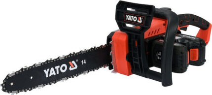 Yato Battery Chainsaw 2x2Ah 18V 4.85kg with Blade 35.56cm
