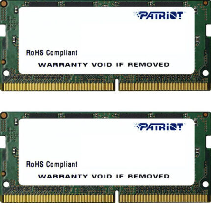 Patriot DDR4 με Module 1x16GB και Ταχύτητα 2400 για Laptop