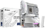 Gigabyte Aorus Elite Wifi 7 ICE Z890 Motherboard ATX with Intel 1851 Socket