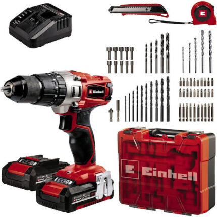 Einhell Te-cd 18/2 Drill Driver Battery Brushless 18V 2x2Ah