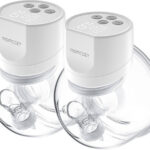 Momcozy S12 Pro Φορητό Διπλό Θήλαστρο Ρεύματος Λευκό 180ml