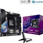 ASRock Phantom Gaming Z890I Nova WiFi Motherboard Mini ITX with Intel 1851 Socket