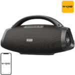 W-King X20 Waterproof Bluetooth Speaker 200W with Battery Life up to 24 hours Black