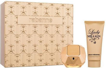 Rabanne Lady Million Set1 Women's Set with Body Lotion - Image 1