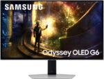 Samsung Odyssey G6 G61SD OLED HDR Monitor 27" QHD 2560x1440 240Hz with Response Time 0.03ms GTG Silver
