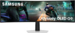 Samsung Odyssey G9 G91SD Ultrawide OLED HDR Curved Monitor 49" 5120x1440 144Hz with 0.03ms Response Time GTG Silver