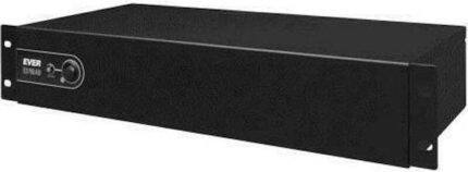 Ever ECO Pro 1000 AVR UPS Line-Interactive 1000VA 650W with 3 Schuko Power Plugs