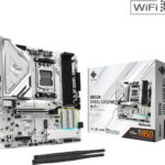 ASRock B850M Steel Legend WiFi Motherboard Micro ATX with AMD AM5 Socket