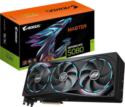 Gigabyte GeForce RTX 5080 16GB GDDR7 Aorus Master Graphics Card