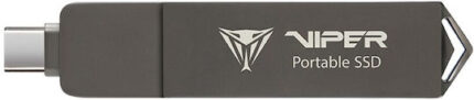Patriot Pvp30 Duo Compact 1TB USB 3.2 SSD Stick with connection USB-A & USB-C Black