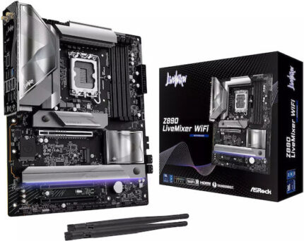 ASRock Z890 LiveMixer WiFi Motherboard ATX with Intel 1851 Socket