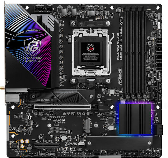 ASRock B850M Riptide WiFi Motherboard Micro ATX with AMD AM5 Socket - Image 1