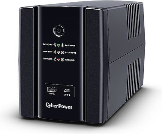 xlarge_20250310151908_cyberpower_ut1500eg_fr_ups_line_interactive_1500va_900w.jpeg CyberPower UT1500EG FR UPS Line-Interactive 1500VA 900W with 4 Schuko AC Outlets - Image 1