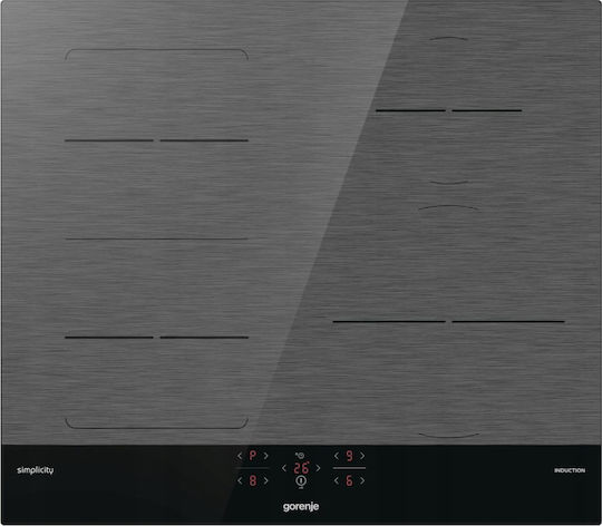 xlarge_20250311153025_gorenje_epagogiki_estia_aytonomi_56x49ek_gri_gi6421syb.jpeg Gorenje Induction Cooktop Autonomous 56x49εκ. Gray - Image 1